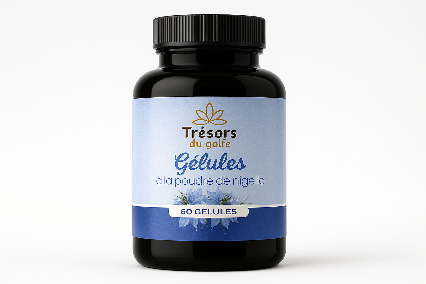 Gélules Poudre Trésor du Golfe - Photo Professionnelle