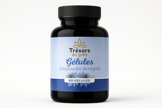 Gélules Poudre Trésor du Golfe - Photo Professionnelle