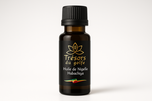 Huile de Nigelle Trésor du Golfe - Photo Professionnelle